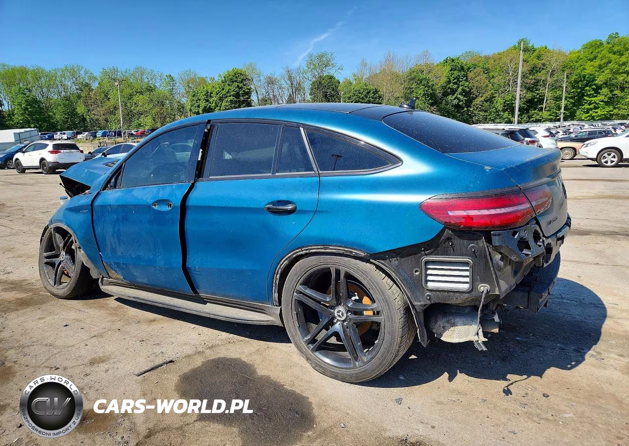 2019 Mercedes-Benz Gle Coupe 43 Amg VIN:4JGED6EB1KA151414 - 2