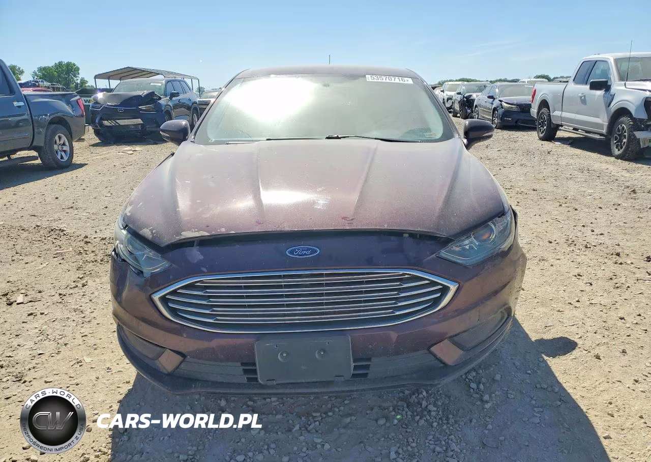 2017 Ford Fusion Se VIN:3FA6P0H74HR105066 - 5