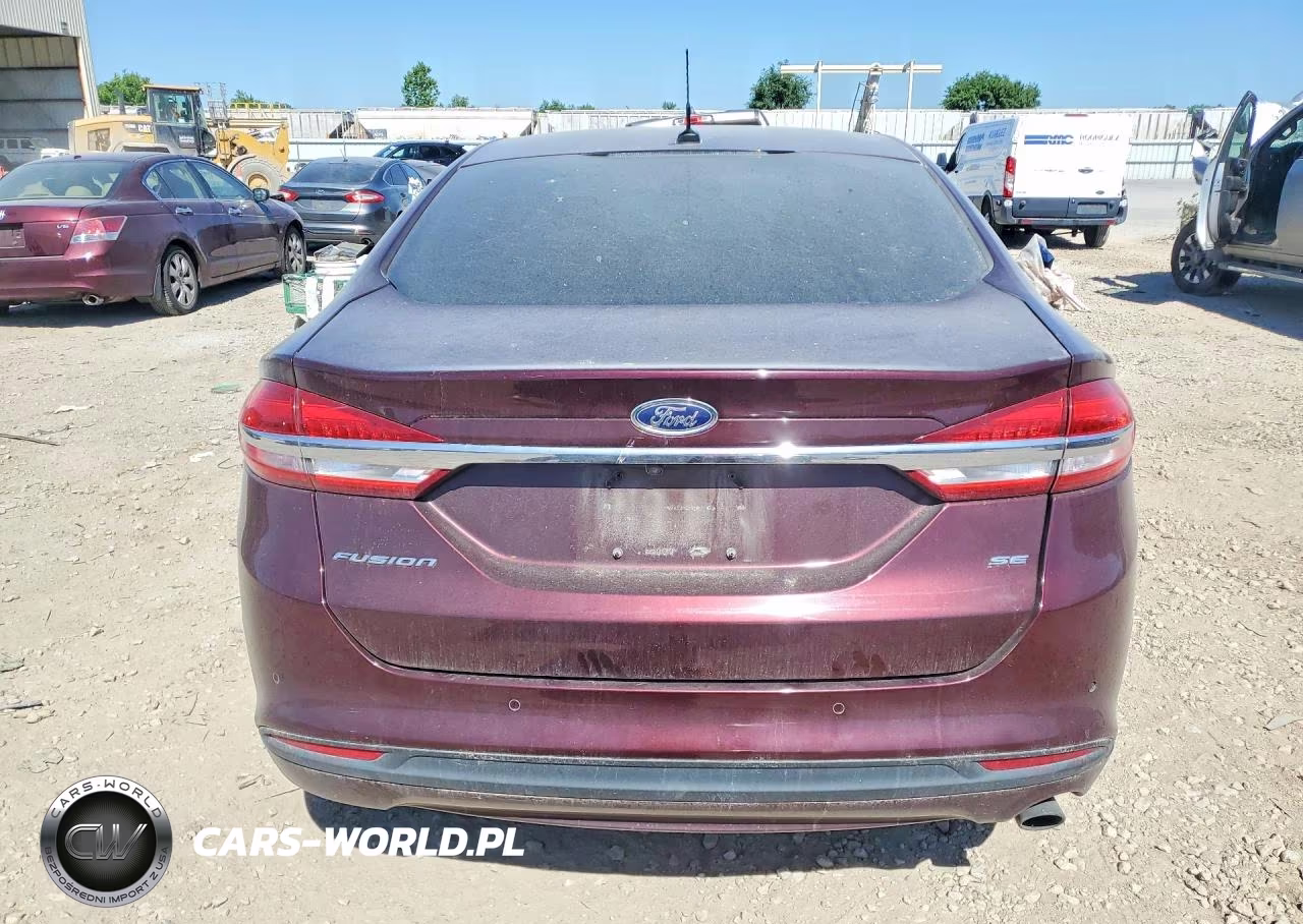 2017 Ford Fusion Se VIN:3FA6P0H74HR105066 - 6