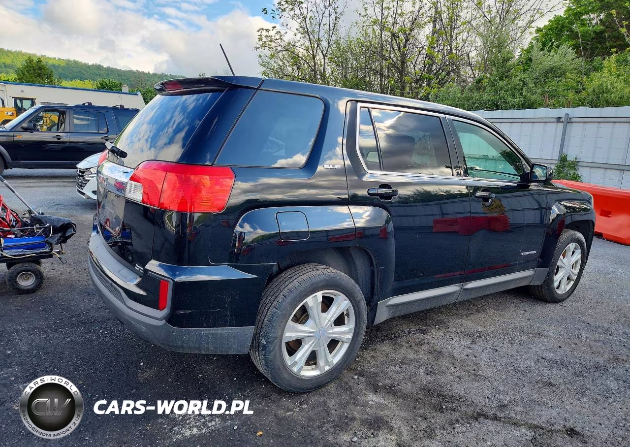 2017 GMC Terrain Sle VIN:2GKALMEK2H6340559 - 3