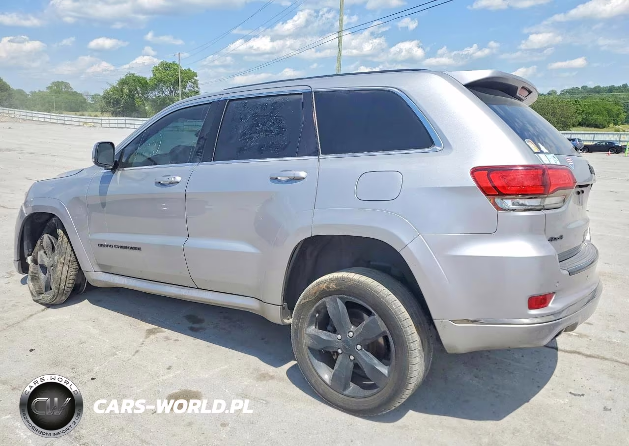 2015 Jeep Grand Cherokee Overland VIN:1C4RJFCG5FC225215 - 2
