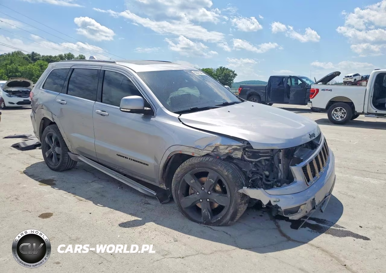 2015 Jeep Grand Cherokee Overland VIN:1C4RJFCG5FC225215 - 4