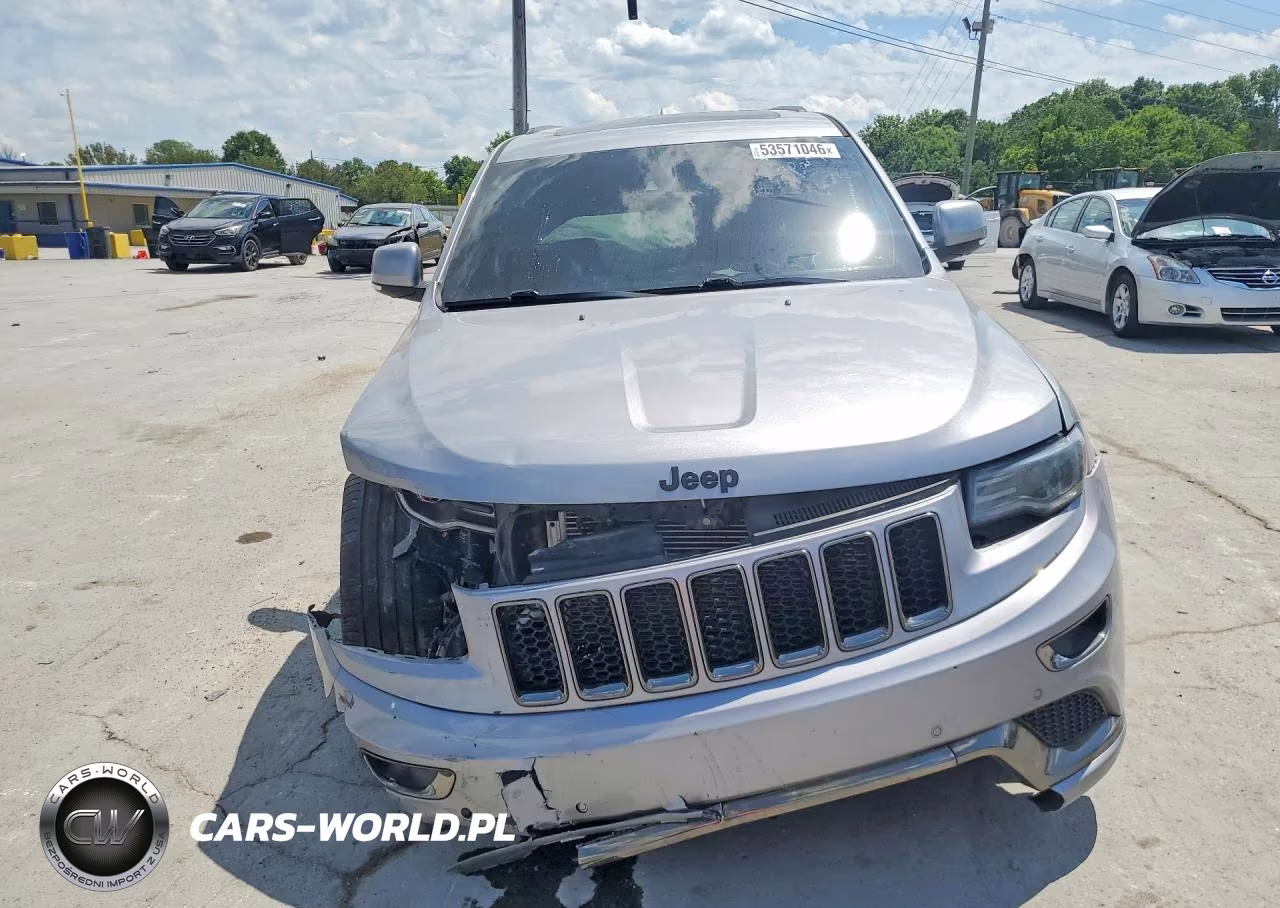 2015 Jeep Grand Cherokee Overland VIN:1C4RJFCG5FC225215 - 5