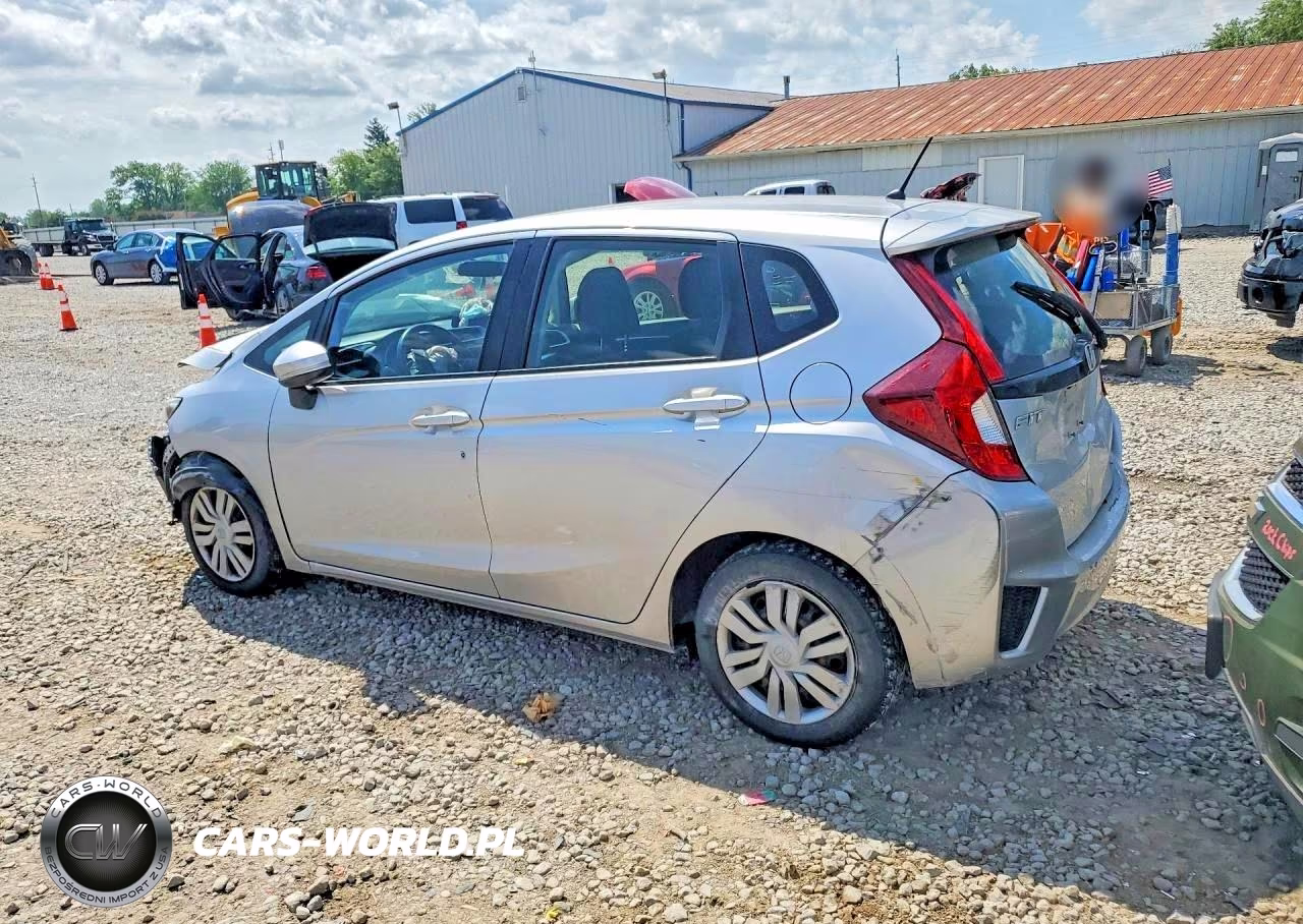 2016 Honda Fit Lx VIN:JHMGK5H5XGS007153 - 2