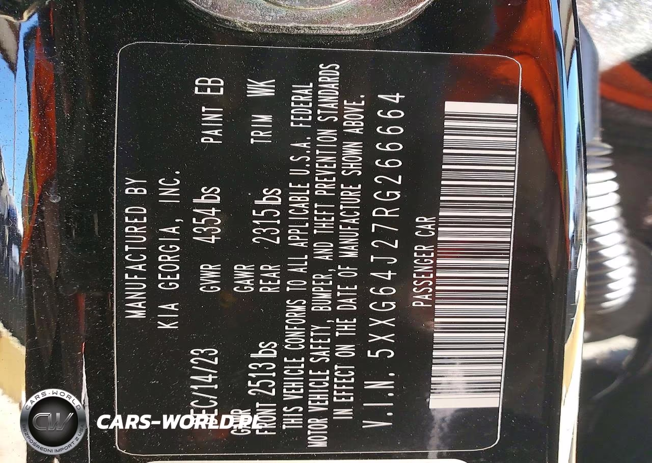2024 Kia K5 Gt Line VIN:5XXG64J27RG266664 - 12