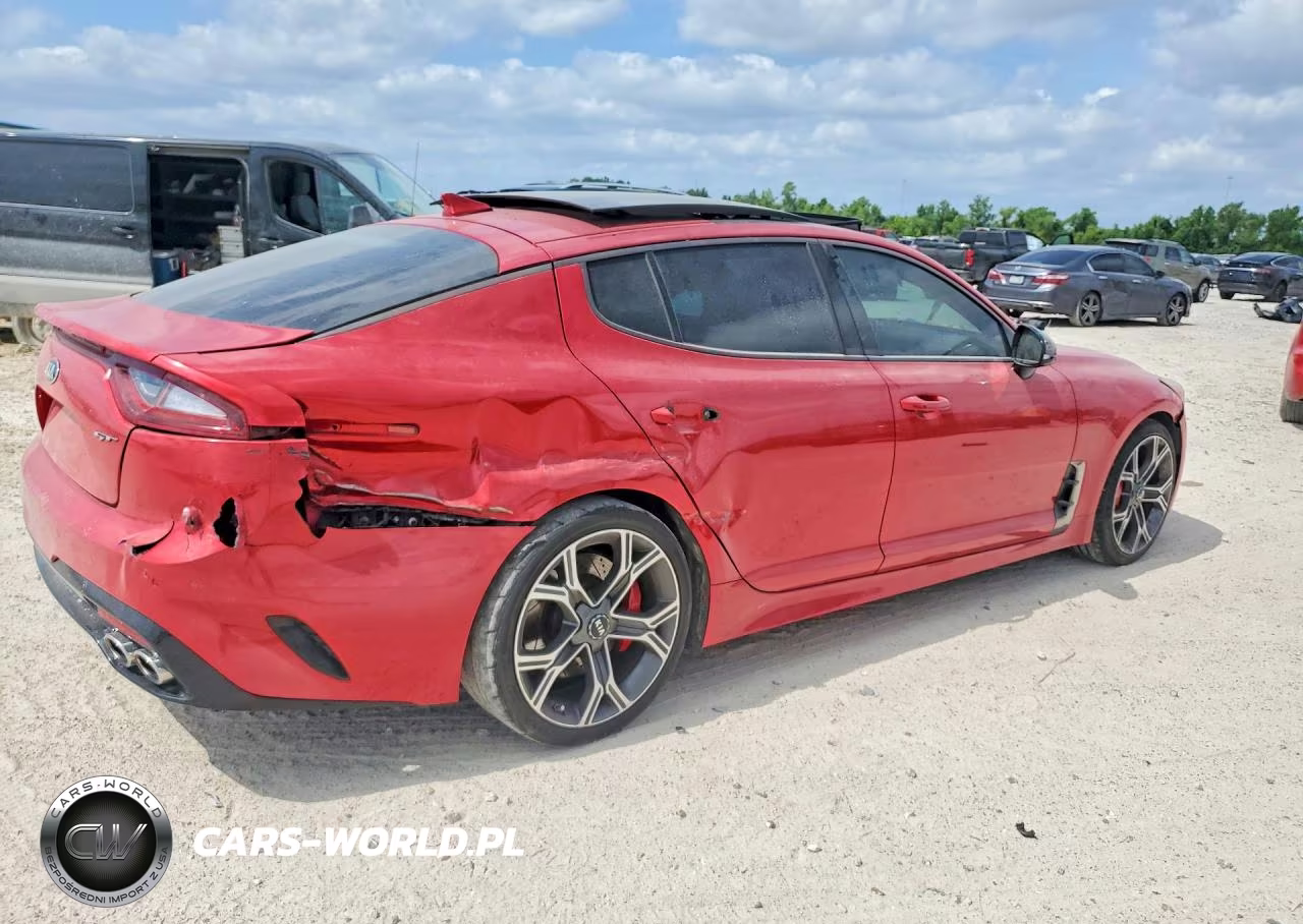 2018 Kia Stinger Gt2 VIN:KNAE55LC1J6017721 - 3