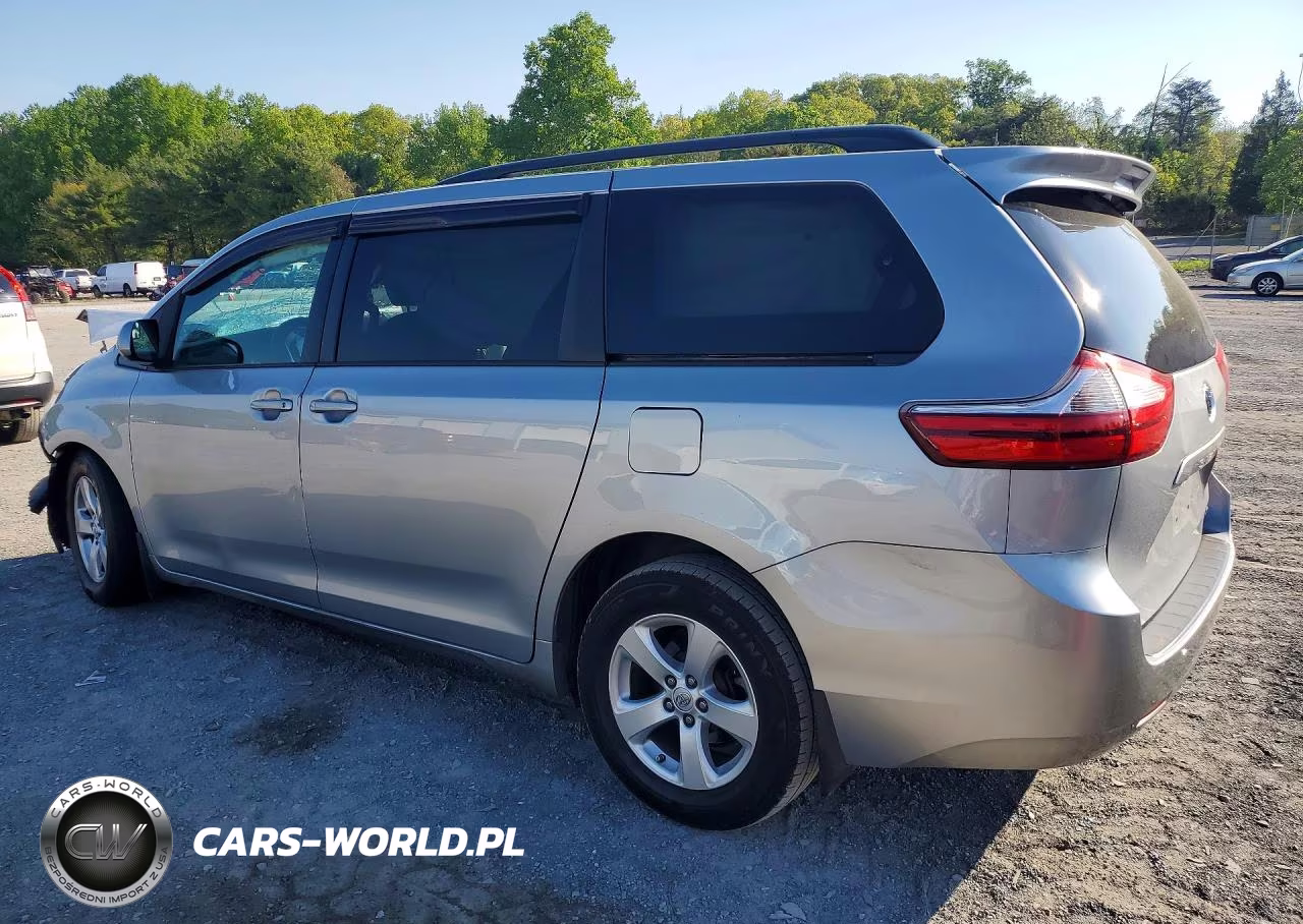 2015 Toyota Sienna Le VIN:5TDKK3DC4FS603757 - 2