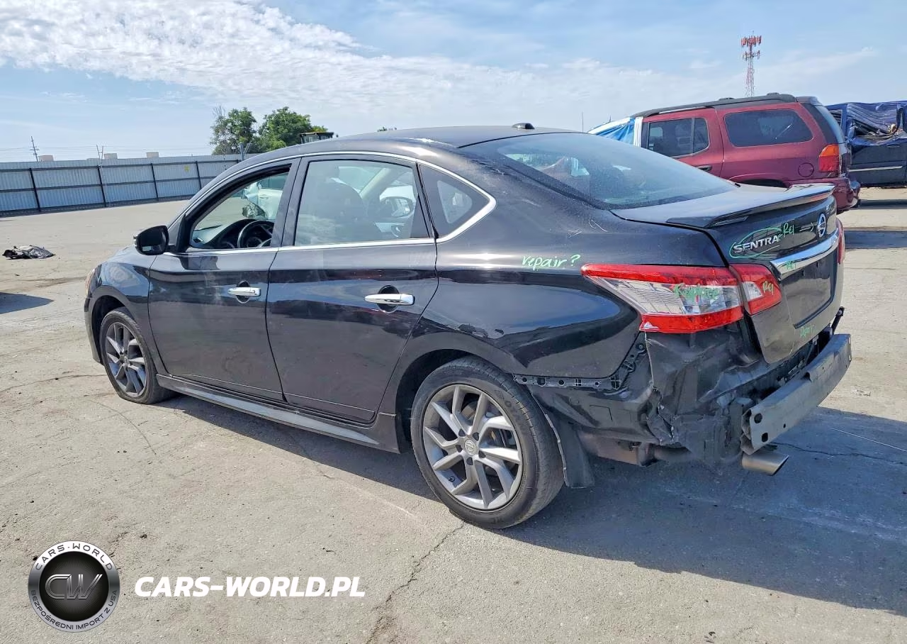 2015 Nissan Sentra Sr VIN:3N1AB7AP8FY360802 - 2