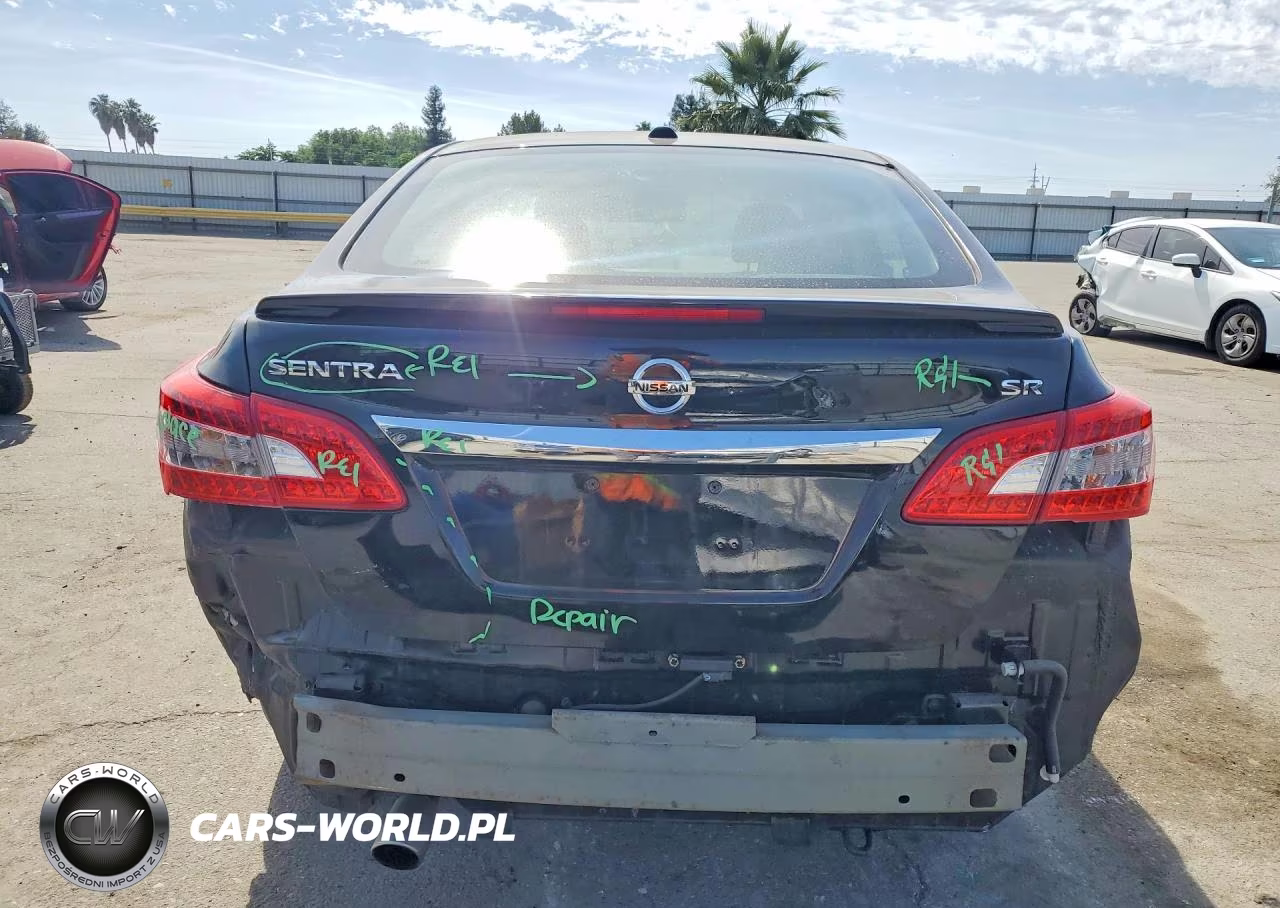 2015 Nissan Sentra Sr VIN:3N1AB7AP8FY360802 - 6