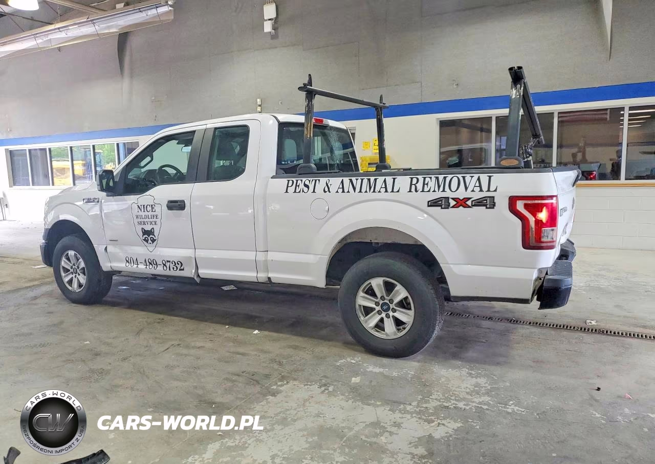 2017 Ford F150 Super Cab VIN:1FTFX1EG9HKE55107 - 2