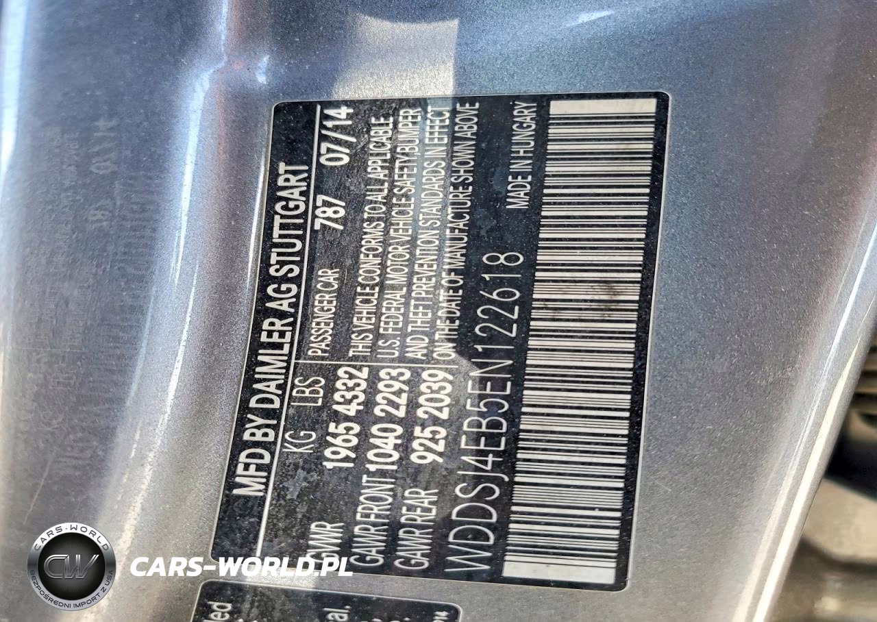 2014 Mercedes-Benz Cla 250 VIN:WDDSJ4EB5EN122618 - 12