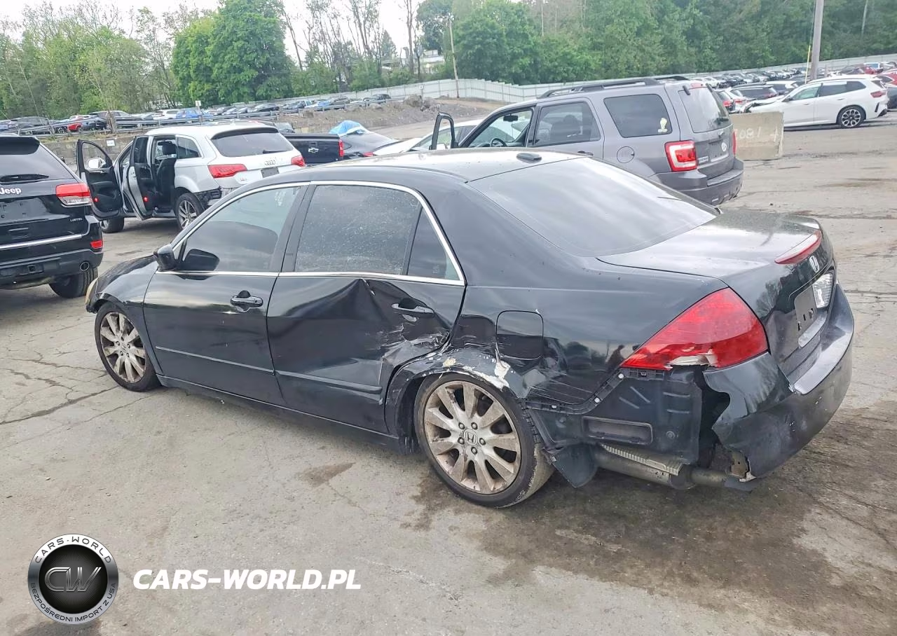 2007 Honda Accord Ex VIN:1HGCM66597A038629 - 2