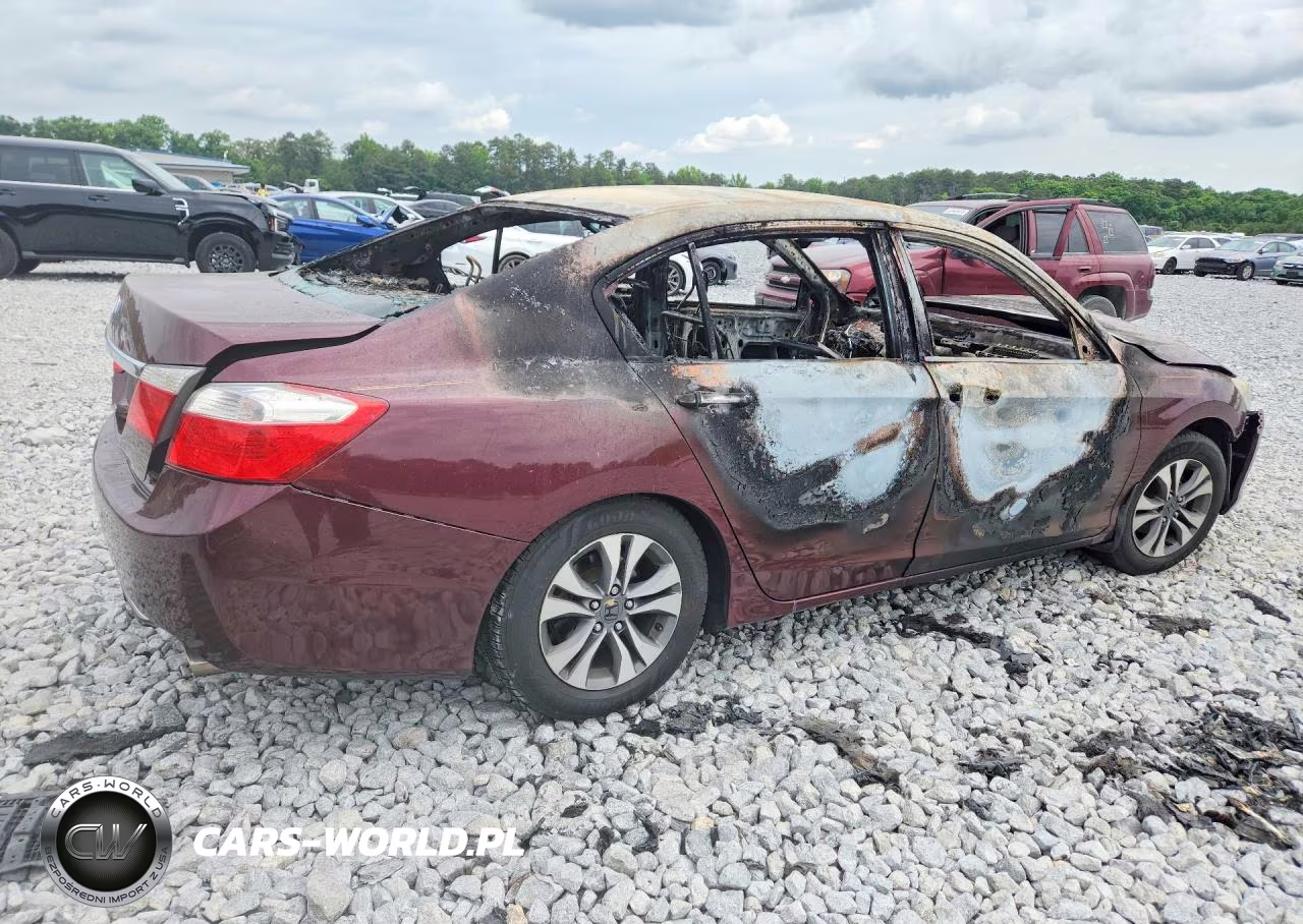 2013 Honda Accord Lx VIN:1HGCR2F38DA052705 - 3