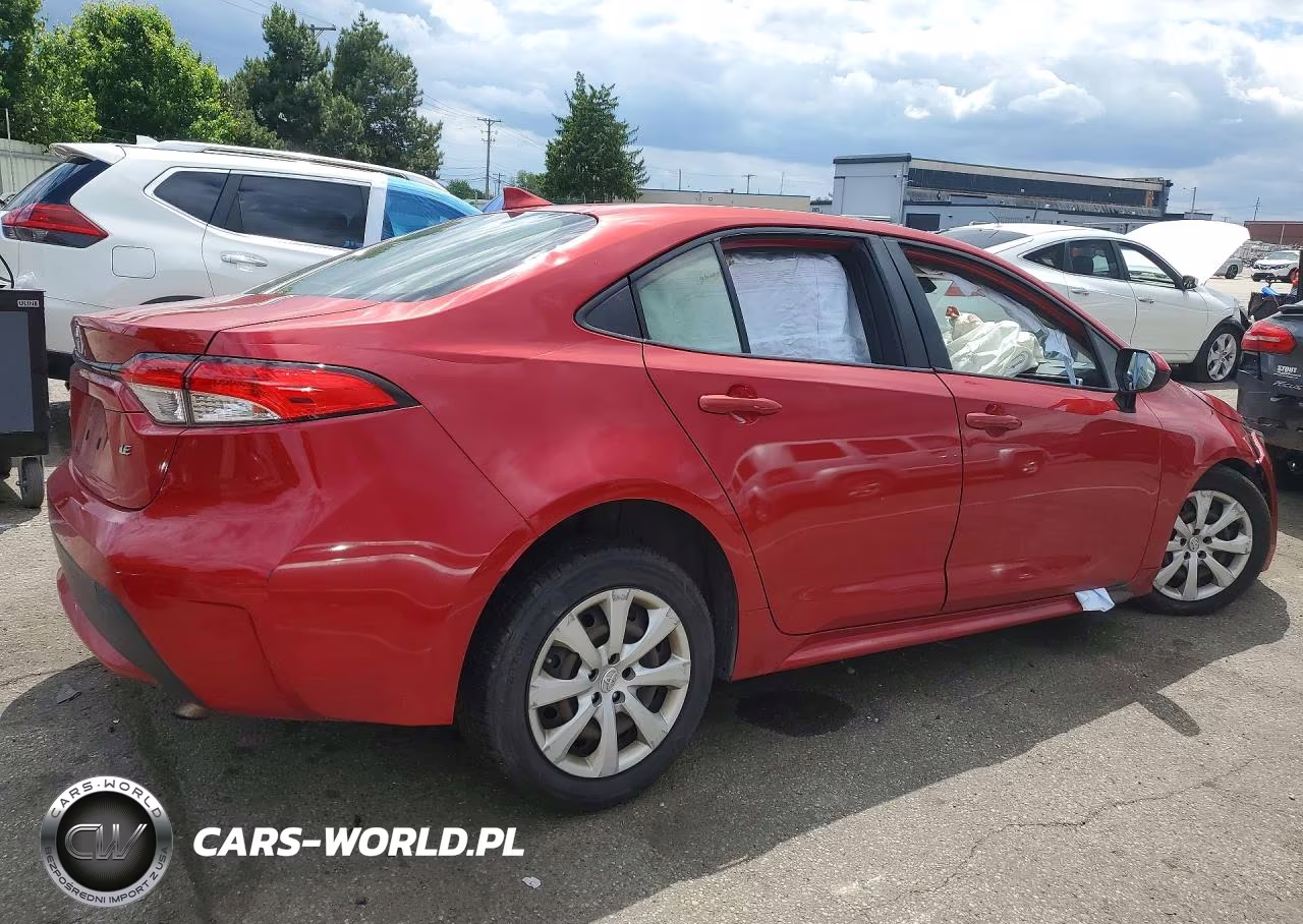 2020 Toyota Corolla Le VIN:JTDEPRAE9LJ045436 - 3