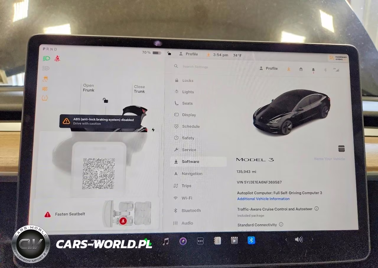 2022 Tesla Model 3 VIN:5YJ3E1EA6NF369587 - 9