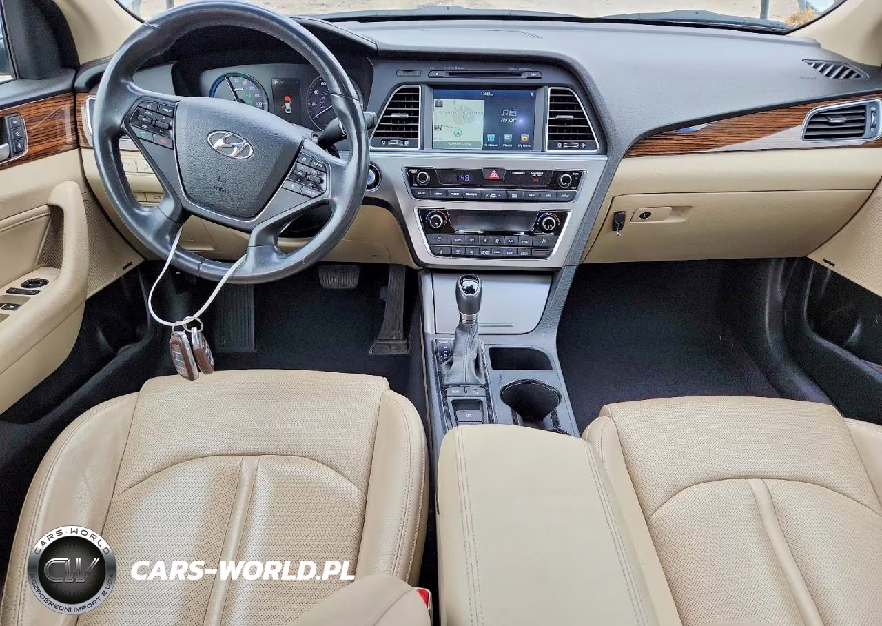 2016 Hyundai Sonata Hybrid Limited VIN:KMHE34L10GA023061 - 8