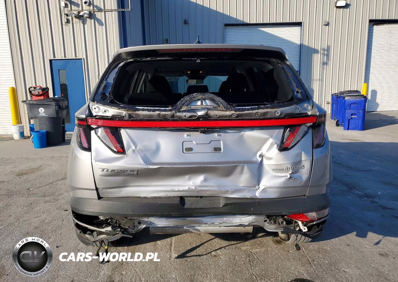 2023 Hyundai Tucson Blue VIN:KM8JBCA1XPU130101 - 6