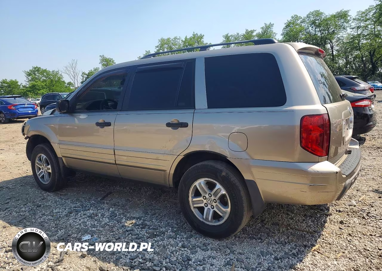 2005 Honda Pilot Ex VIN:5FNYF184X5B041887 - 2