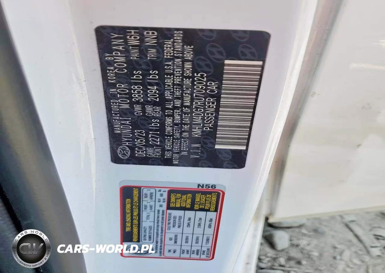 2024 Hyundai Elantra Sel VIN:KMHLM4DG7RU709025 - 12
