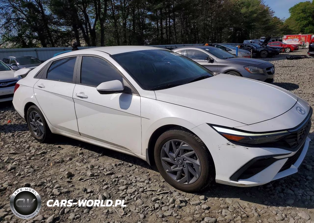 2024 Hyundai Elantra Sel VIN:KMHLM4DG7RU709025 - 4