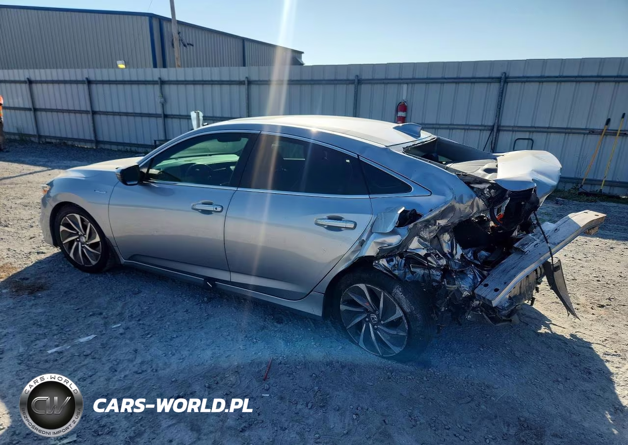 2021 Honda Insight Touring VIN:19XZE4F90ME001832 - 2