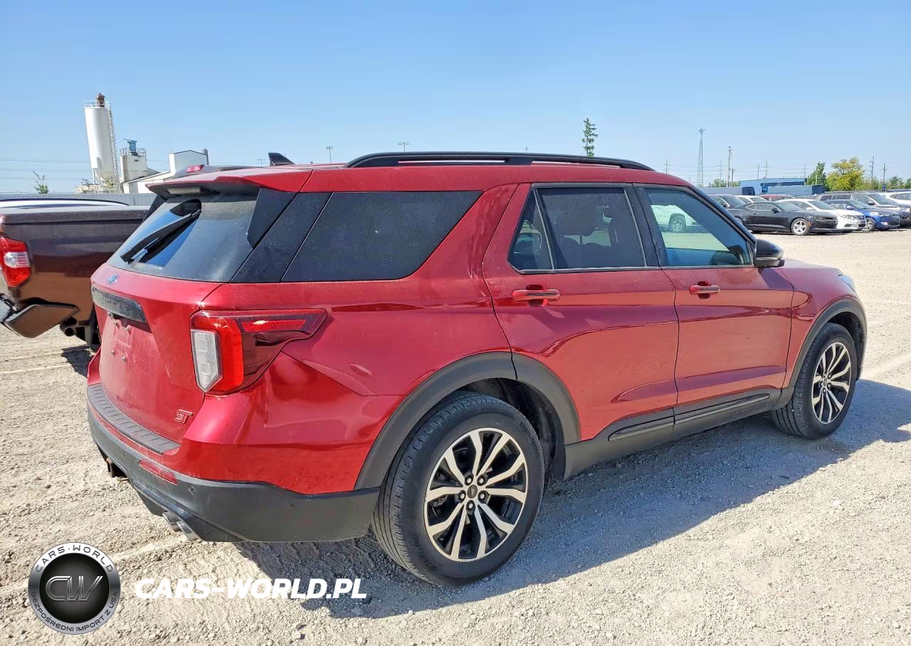 2021 Ford Explorer St VIN:1FM5K8GC6MGA82601 - 3