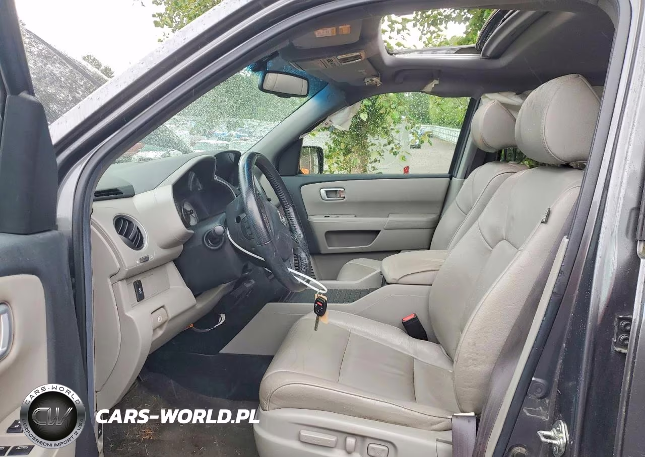 2012 Honda Pilot Exl VIN:5FNYF4H51CB075725 - 7