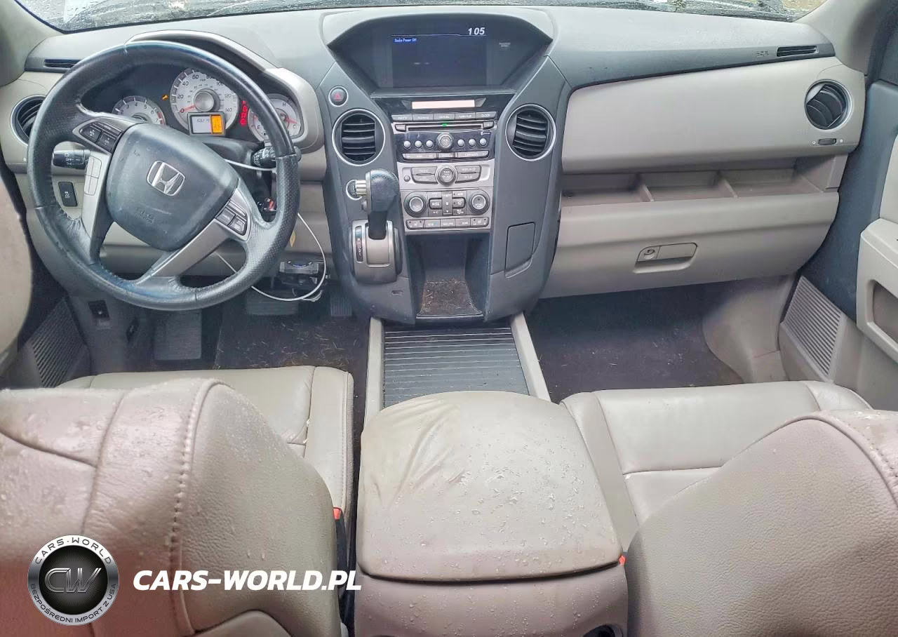 2012 Honda Pilot Exl VIN:5FNYF4H51CB075725 - 8