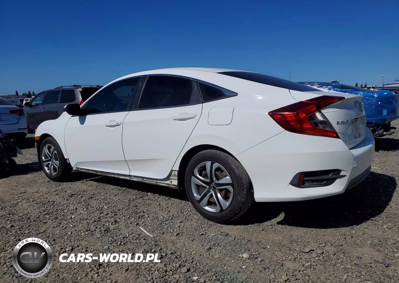2017 Honda Civic Lx VIN:19XFC2F51HE209198 - 2