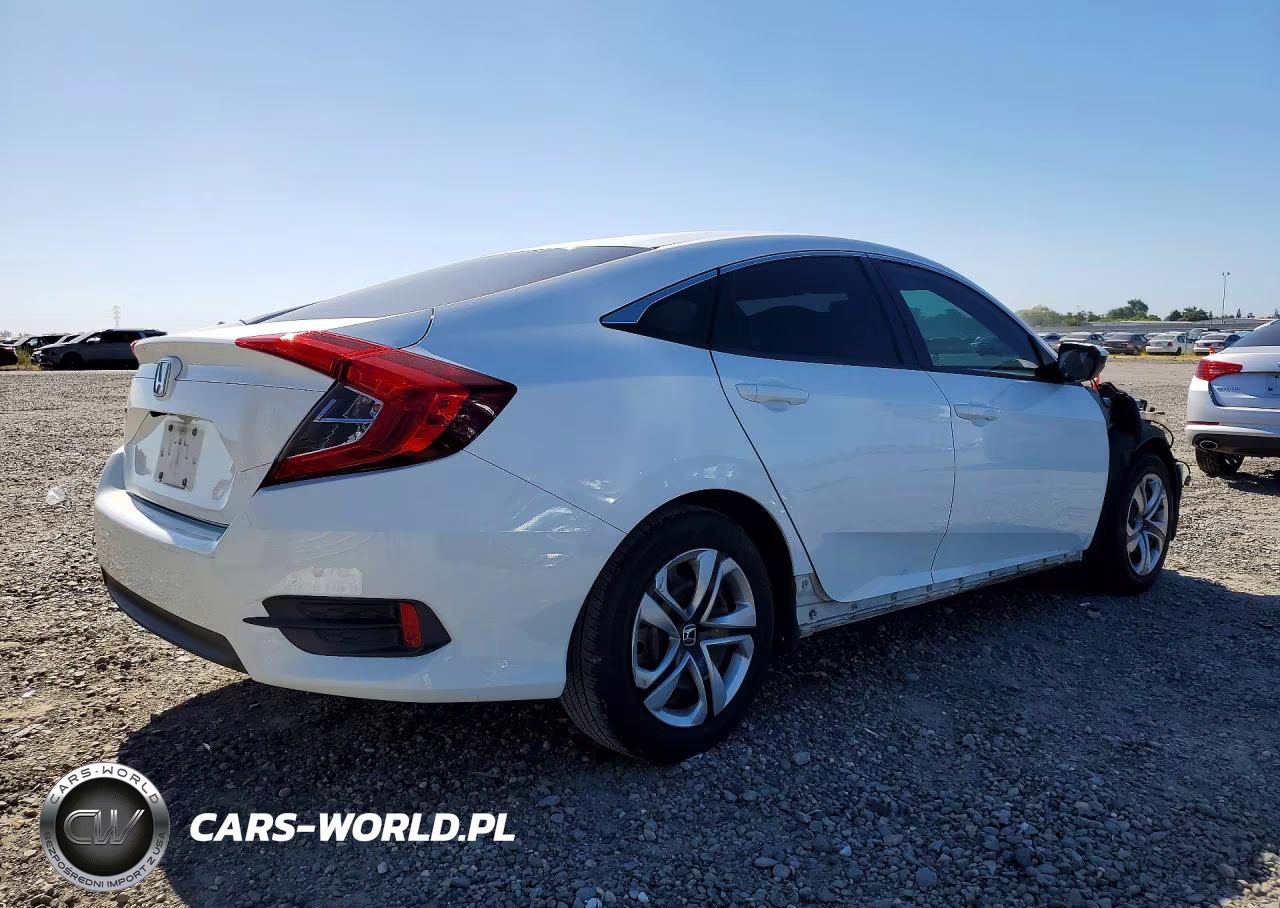 2017 Honda Civic Lx VIN:19XFC2F51HE209198 - 3