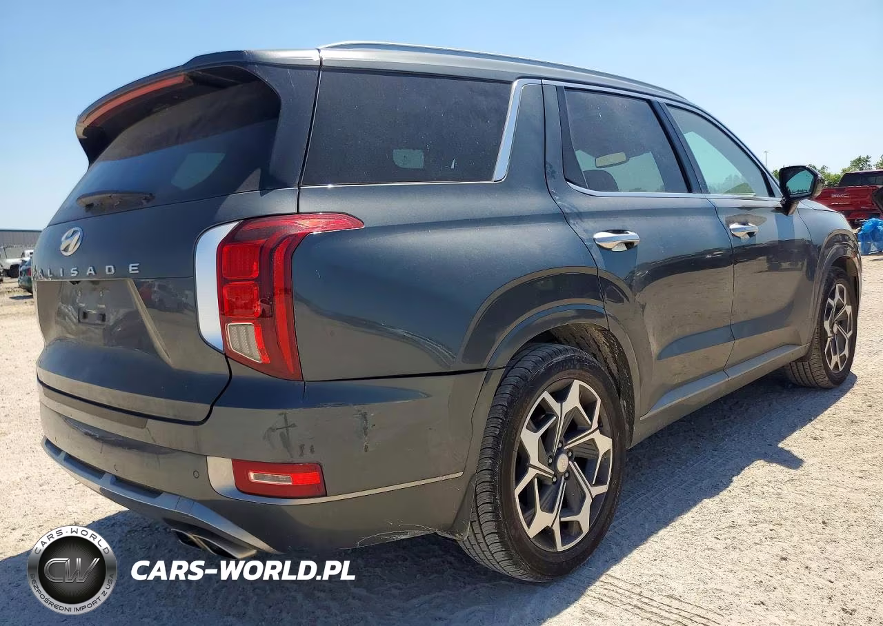 2022 Hyundai Palisade Calligraphy VIN:KM8R74HE2NU445314 - 3