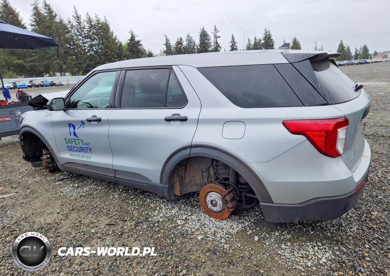 2021 Ford Explorer Police Interceptor VIN:1FM5K8AB1MGC21887 - 2