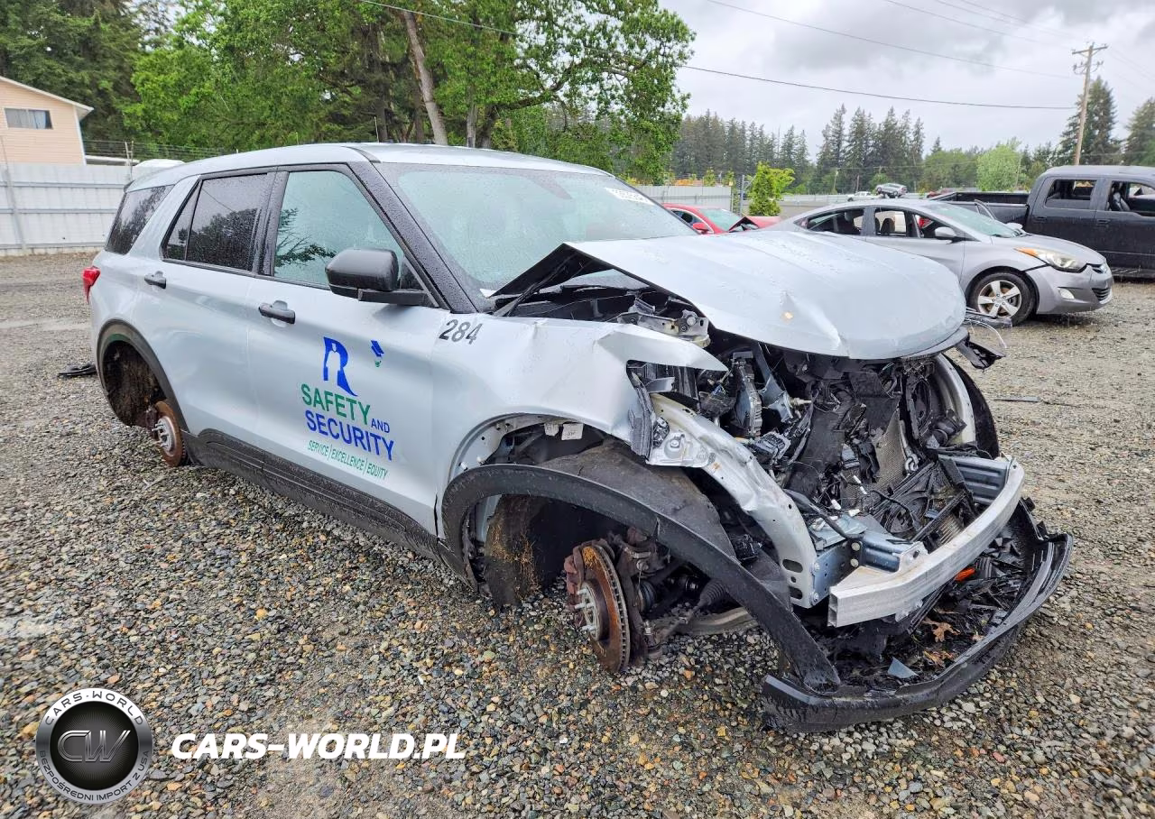 2021 Ford Explorer Police Interceptor VIN:1FM5K8AB1MGC21887 - 4