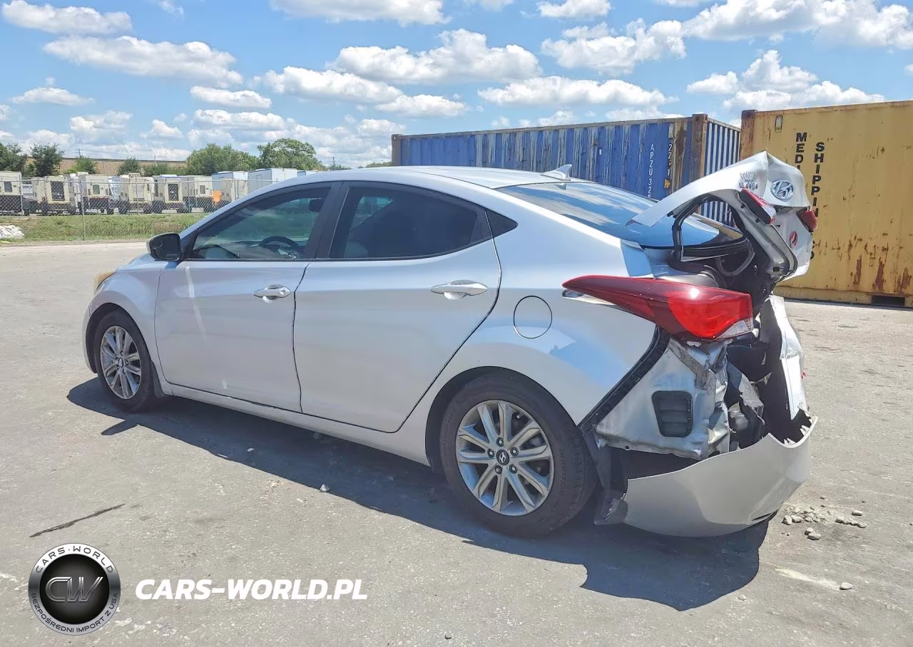 2014 Hyundai Elantra Se VIN:KMHDH4AE9EU134724 - 2