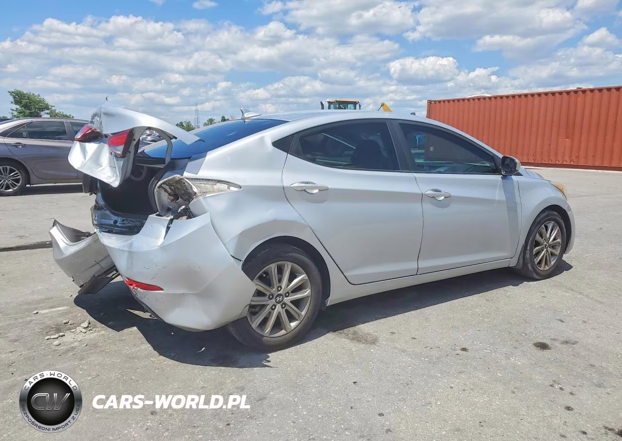 2014 Hyundai Elantra Se VIN:KMHDH4AE9EU134724 - 3