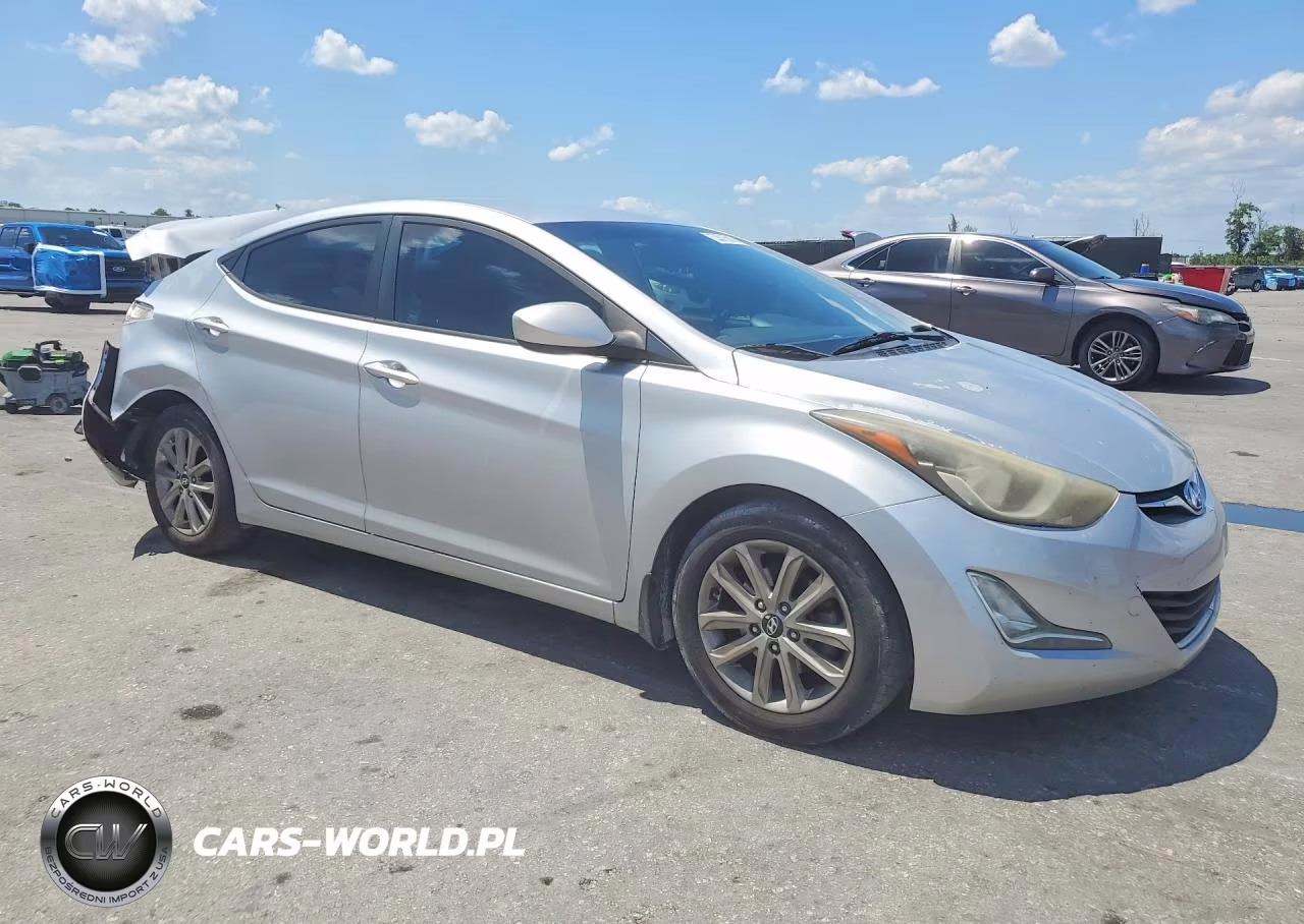 2014 Hyundai Elantra Se VIN:KMHDH4AE9EU134724 - 4