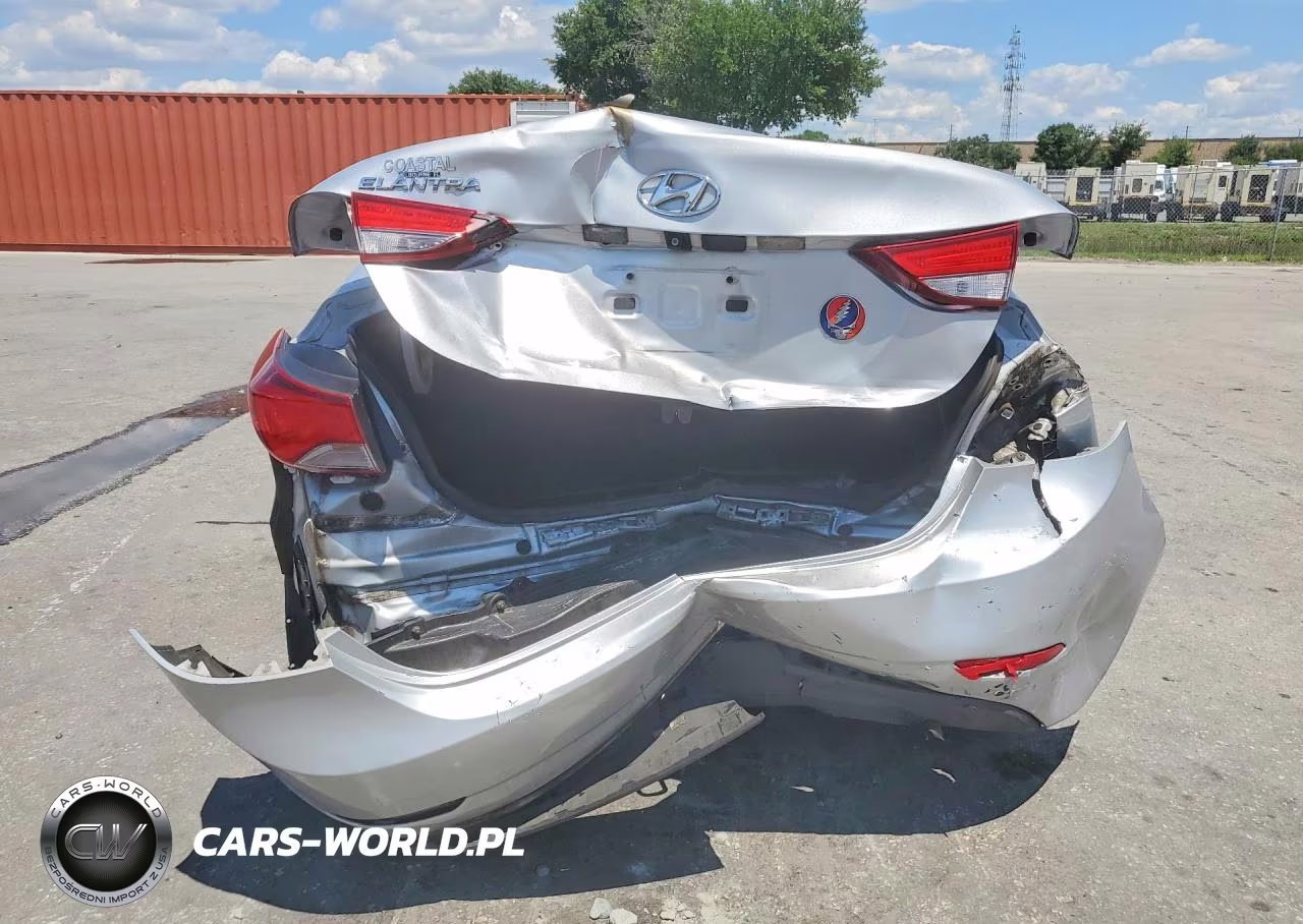 2014 Hyundai Elantra Se VIN:KMHDH4AE9EU134724 - 6