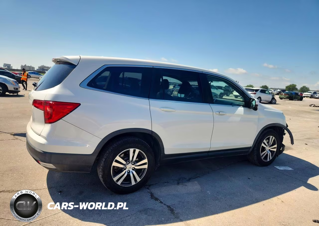 2016 Honda Pilot Exl VIN:5FNYF5H54GB032413 - 3
