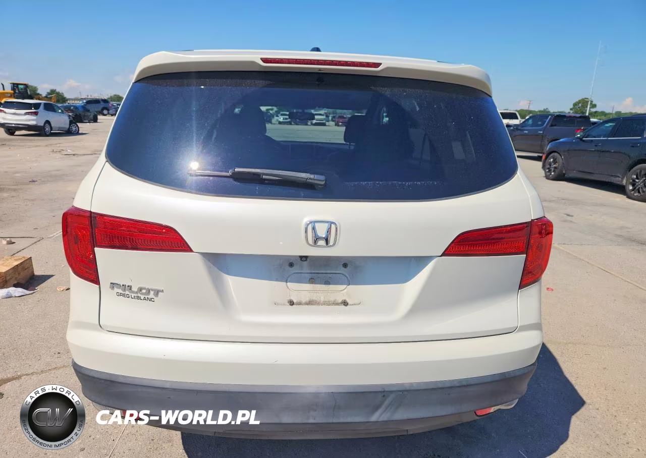 2016 Honda Pilot Exl VIN:5FNYF5H54GB032413 - 6