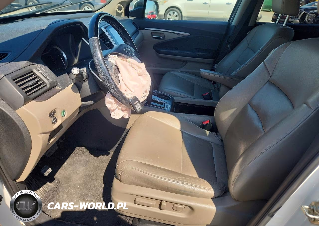 2016 Honda Pilot Exl VIN:5FNYF5H54GB032413 - 7