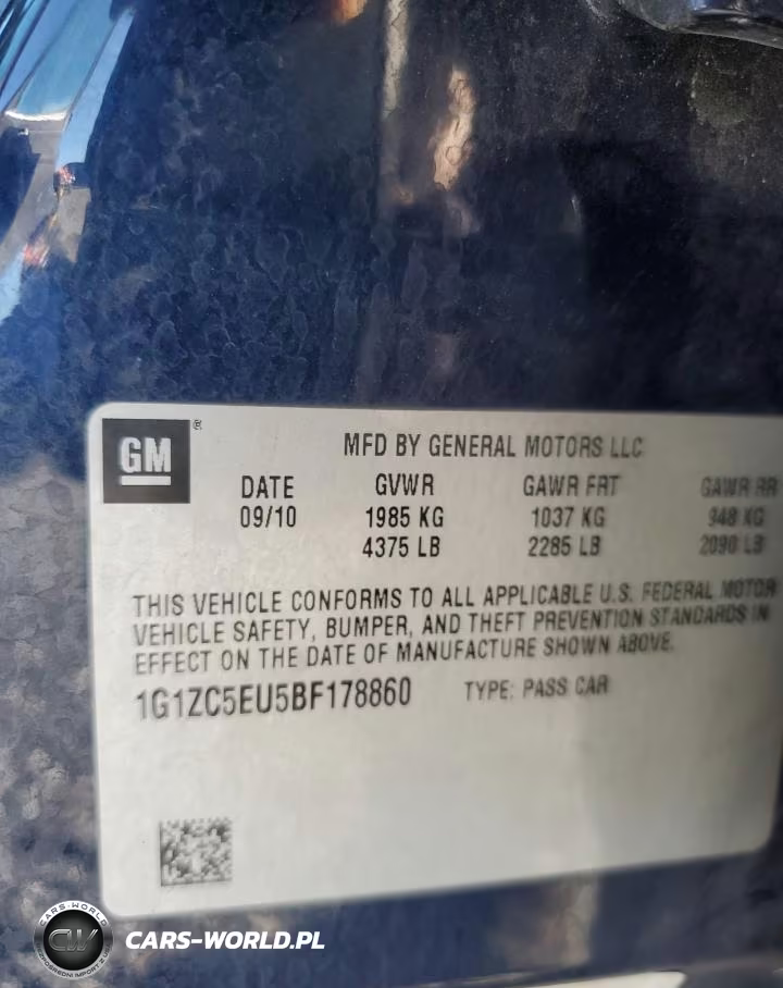 2011 Chevrolet Malibu 1Lt VIN:1G1ZC5EU5BF178860 - 12