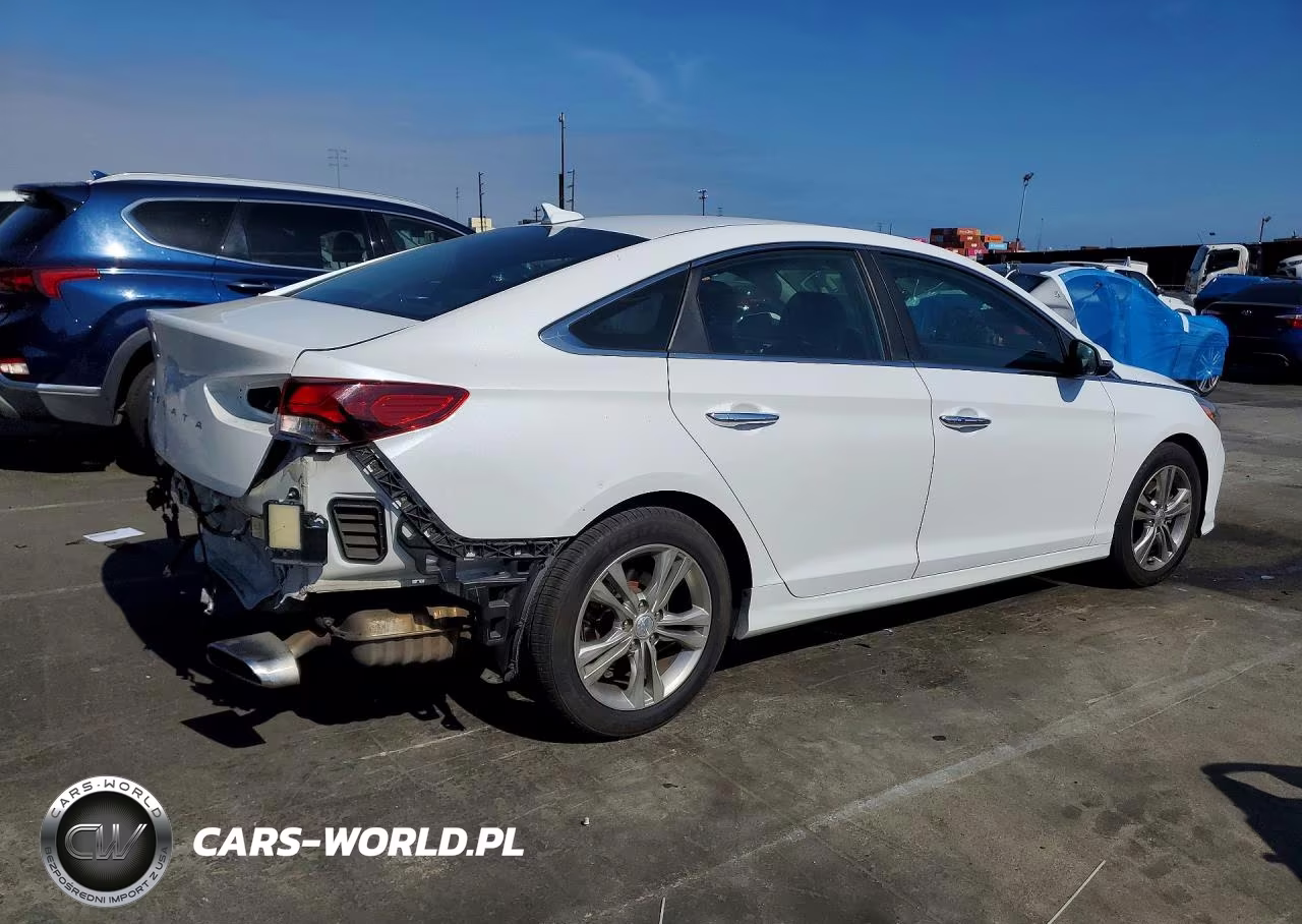 2018 Hyundai Sonata Sel VIN:5NPE34AFXJH618535 - 3