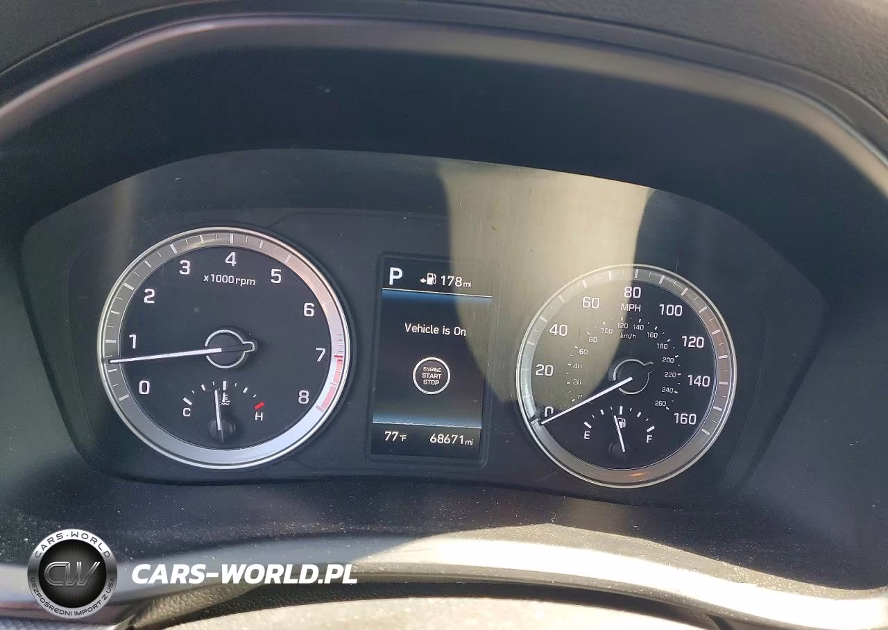 2018 Hyundai Sonata Sel VIN:5NPE34AFXJH618535 - 9