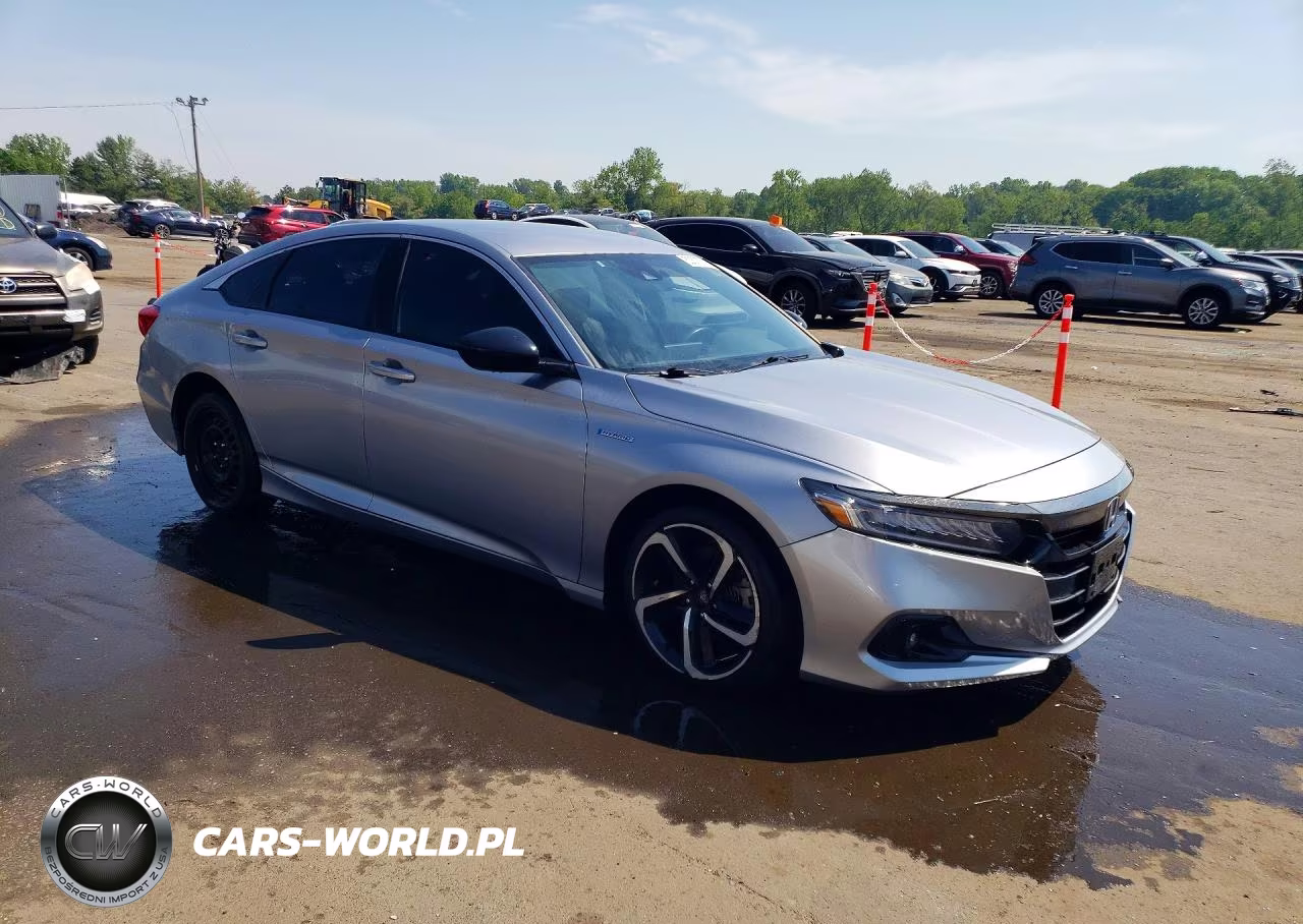 2022 Honda Accord Hybrid Sport VIN:1HGCV3F22NA040298 - 4