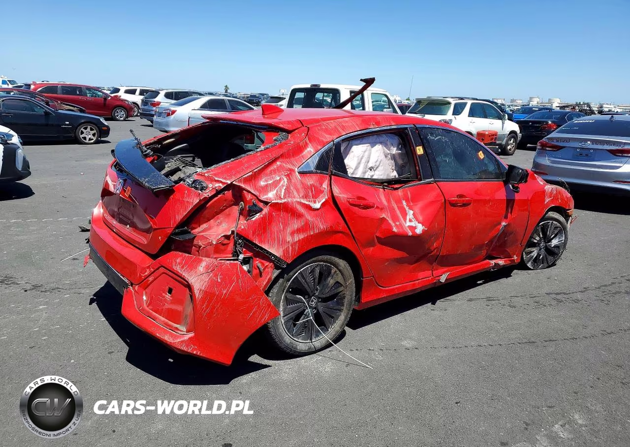 2017 Honda Civic Exl VIN:SHHFK7H7XHU416048 - 3