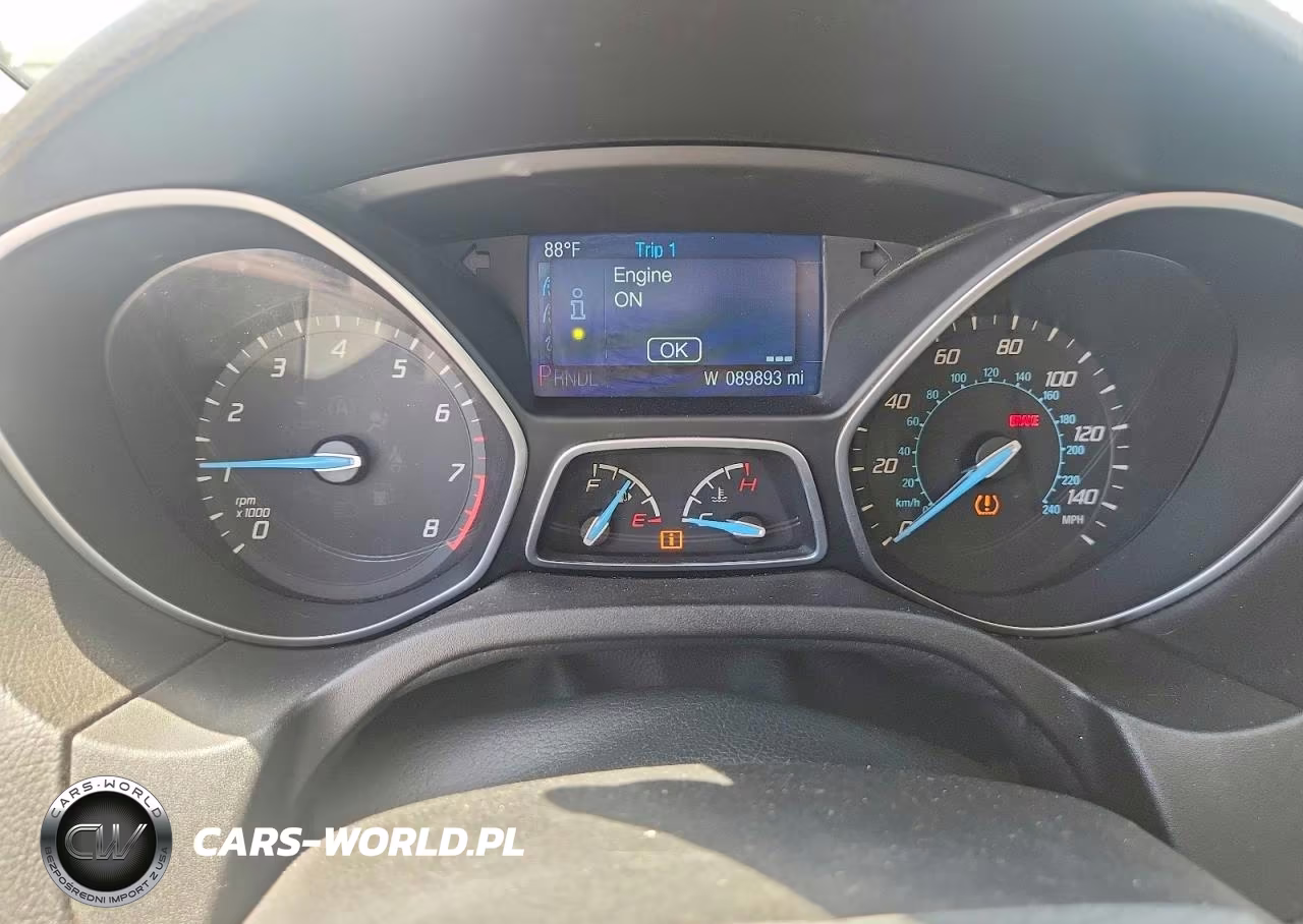2014 Ford Focus Se VIN:1FADP3K23EL176324 - 9