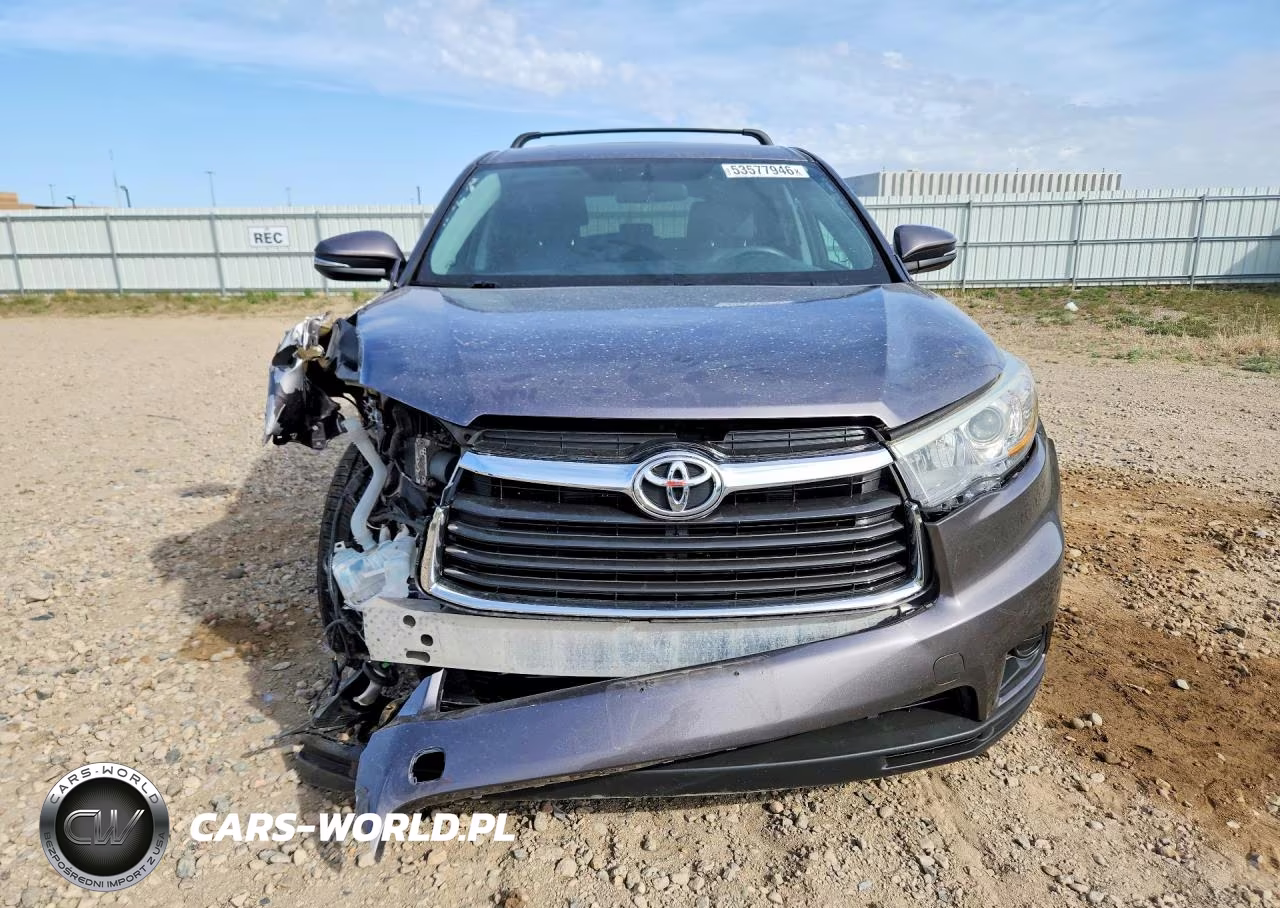 2016 Toyota Highlander Le VIN:5TDBKRFHXGS253791 - 5