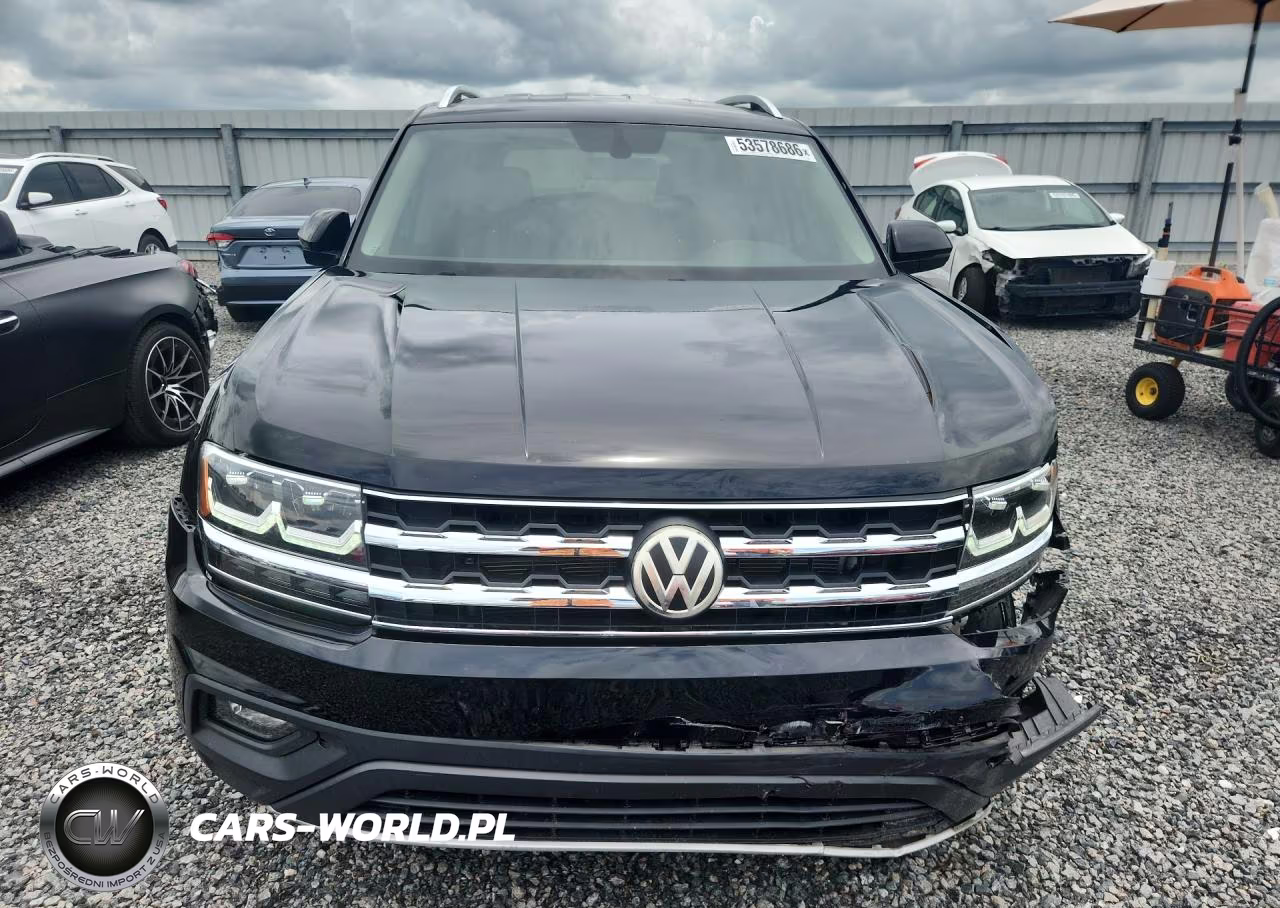 2019 Volkswagen Atlas Se VIN:1V2DP2CA5KC570590 - 5