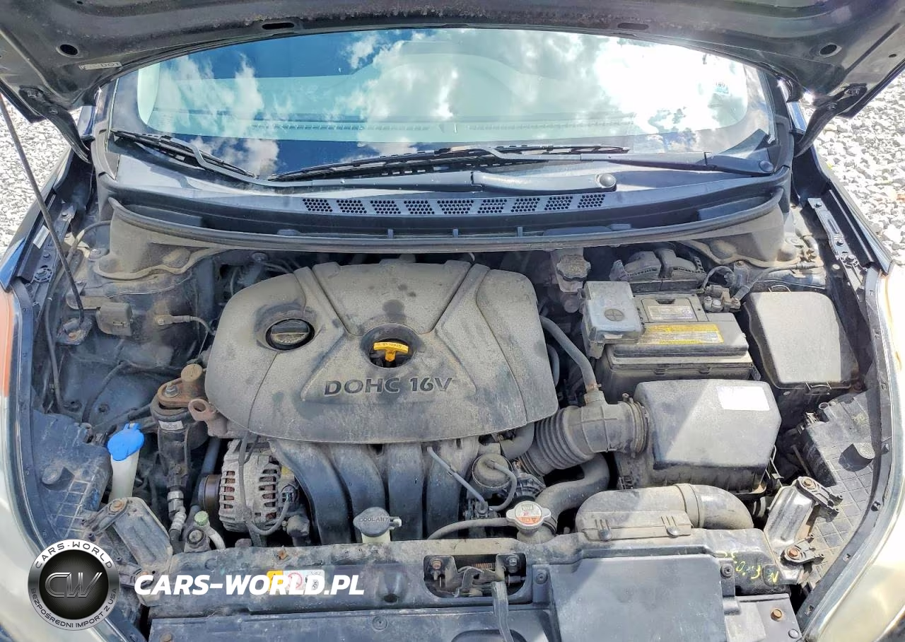 2012 Hyundai Elantra Gls VIN:KMHDH4AE4CU292997 - 11