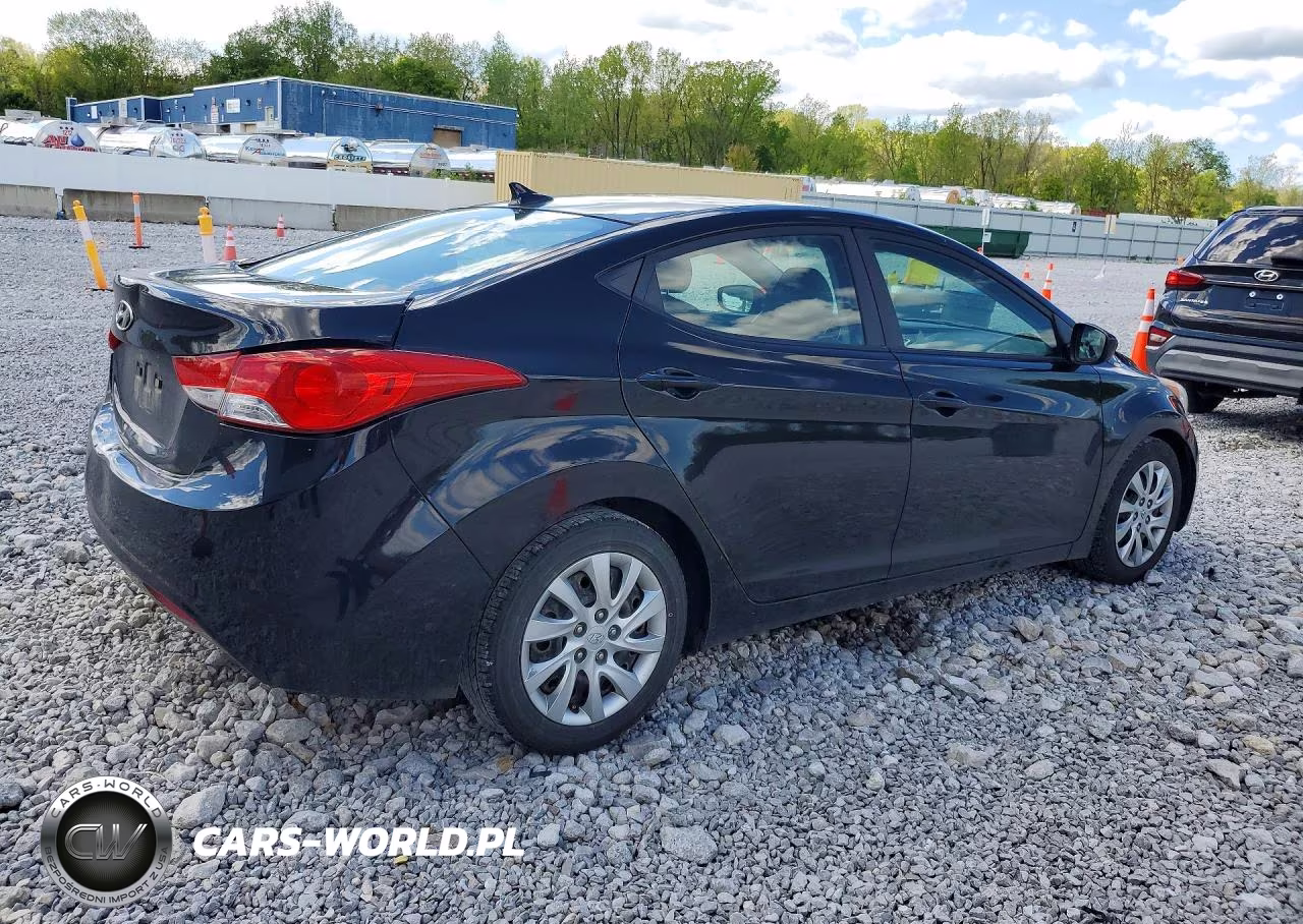 2012 Hyundai Elantra Gls VIN:KMHDH4AE4CU292997 - 3